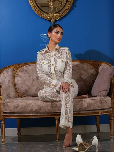 White Dantel Set