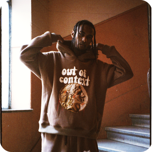 Brown 404 Hoodie
