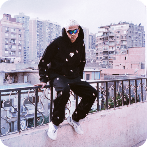 Black 404 Hoodie