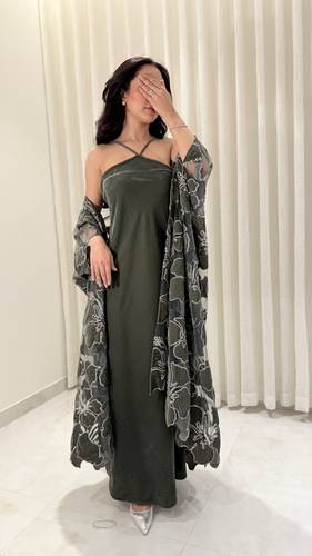 Emerald Floral Overlay 