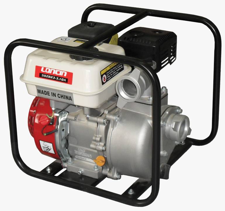 مضخة مياه 2 بوصة - بنزين - Loncin