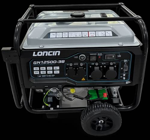 Loncin 12500 kW gasoline generator, standard/self start/remote start system