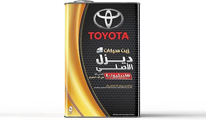 زيت تويوتا زيت ديزل 5 لتر 15W40 CI4