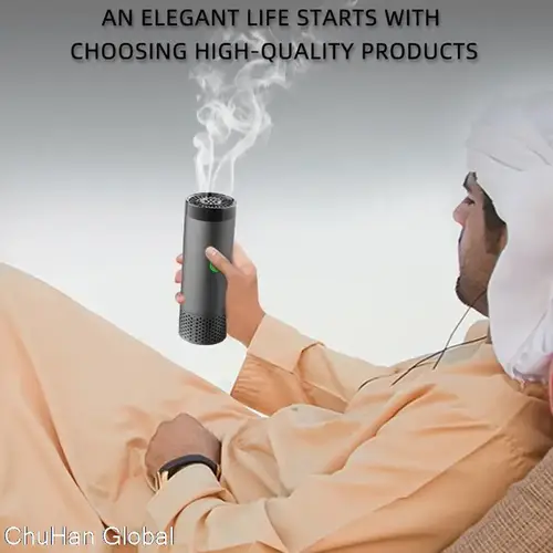 ChuHan العربية الكهربائية ناشر رائحة مشط وبخور السيارة 2 في 1 قابلة للشحن المحمولة USB نوع C البيئة Aromatizer