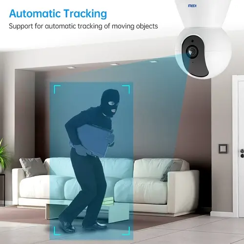 كاميرا KERUI 5MP 8MP 4K HD Tuya Smart Mini WiFi IP كاميرا مراقبة داخلية لاسلكية للمنزل CCTV مع تتبع تلقائي