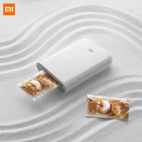 طابعة Xiaomi mijia AR 300 ديسيبل متوحد الخواص صورة صغيرة محمولة مع مشاركة ذاتية الصنع 500 مللي أمبير في الساعة طابعة جيب تعمل مع mijia