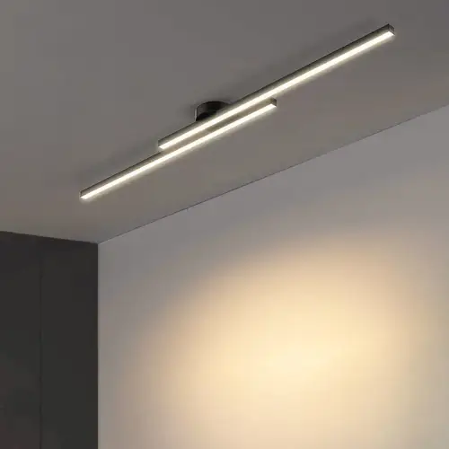 طويل الألومنيوم LED ضوء السقف الحديثة التصميم الإبداعي مصباح السقف تركيبة إضاءة داخلية المدخل شرفة الممر مكتب بريق