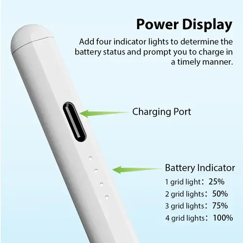 قلم رصاص لأجهزة Apple لجهاز iPad A16 Air 11 5 4 Pro 11th 13 12.9 M4 M3 M2 أقلام 10 9 10th 9th Generation Mini 7 6 2025 قلم لمس