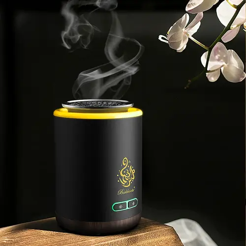 Bukhoon-مبخرة كهربائية ، خفيفة ، عبر الإنترنت ، حامل عربي ، رمضان ، منزل ، مكتب ، أصلي ، B17