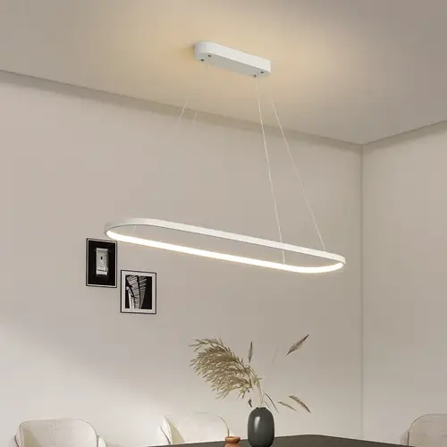 الحديثة قلادة LED ضوء 70/90 سنتيمتر خط مصباح لغرفة المعيشة غرفة الطعام مكتب فندق Haning ضوء تركيبات إضاءة ديكوريّة المنزل