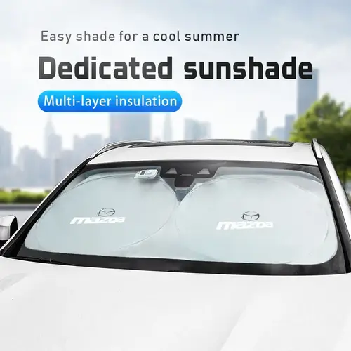 زجاج سيارة الشمس الظل قناع UV حماية درع لمازدا 2 3 6 5 Atenza CX3 CX5 MX5 CX7 Axela CX30 CX90 CX60 CX50 MX30 CX9