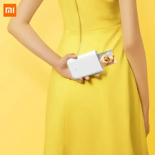 طابعة Xiaomi mijia AR 300 ديسيبل متوحد الخواص صورة صغيرة محمولة مع مشاركة ذاتية الصنع 500 مللي أمبير في الساعة طابعة جيب تعمل مع mijia
