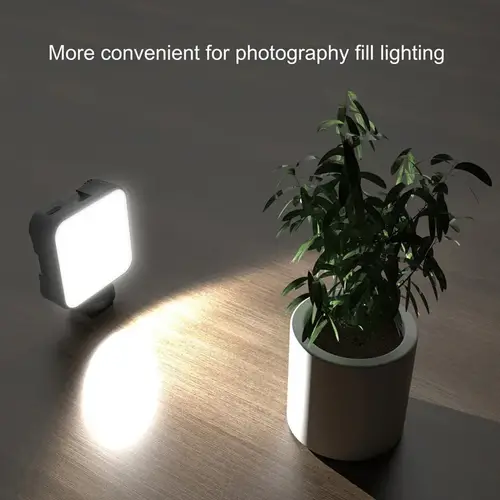 STTKGZD Led أضواء التصوير مصباح البث المباشر جيب RGB ضوء لتصوير الفيديو الجمال ملء كاميرات المهنية Selfie