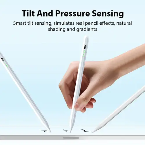 قلم رصاص لأجهزة Apple لجهاز iPad A16 Air 11 5 4 Pro 11th 13 12.9 M4 M3 M2 أقلام 10 9 10th 9th Generation Mini 7 6 2025 قلم لمس