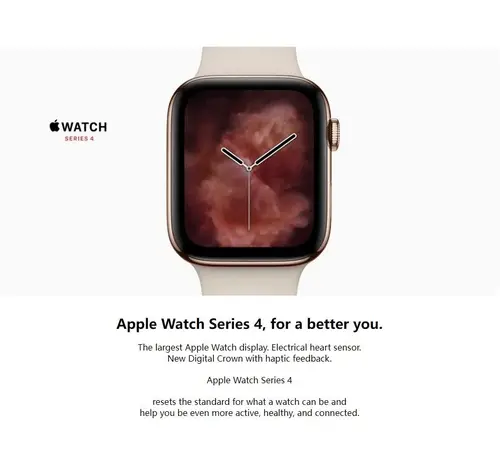 ساعة ذكية من سلسلة Apple 4 ، أصلية ، ألمنيوم ، نظام تحديد المواقع ، فرقة رياضية ، 40 ، 44