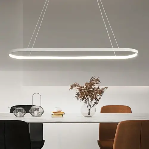 الحديثة قلادة LED ضوء 70/90 سنتيمتر خط مصباح لغرفة المعيشة غرفة الطعام مكتب فندق Haning ضوء تركيبات إضاءة ديكوريّة المنزل