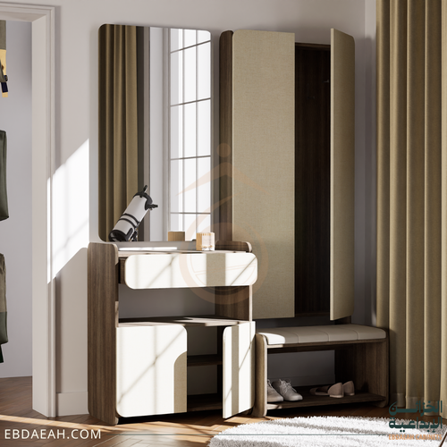  مدخل Curvy | Curvy Console Table