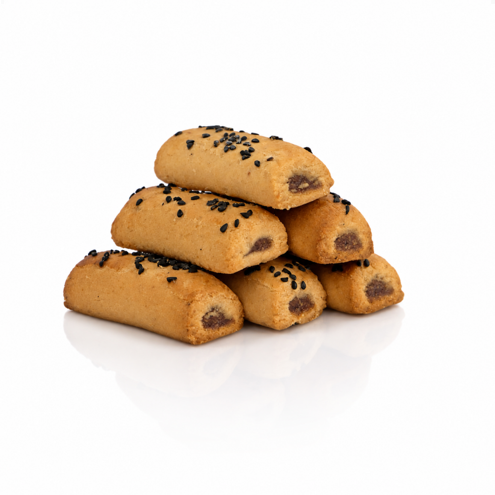 Ma,amoul Fingers with Black Seeds