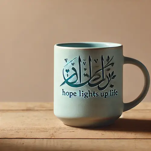 كوب الأمل يضيء الحياة