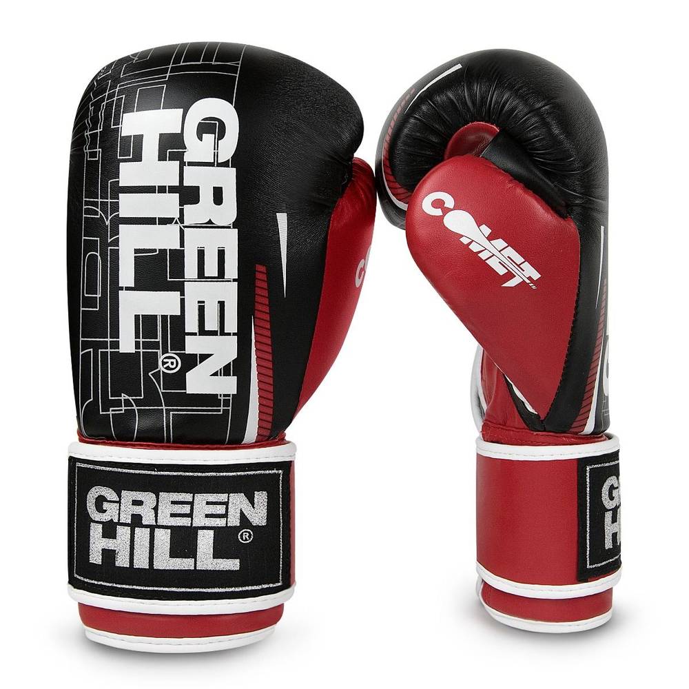Boxing glove-GREENHILL  Black and Red  Oz 10