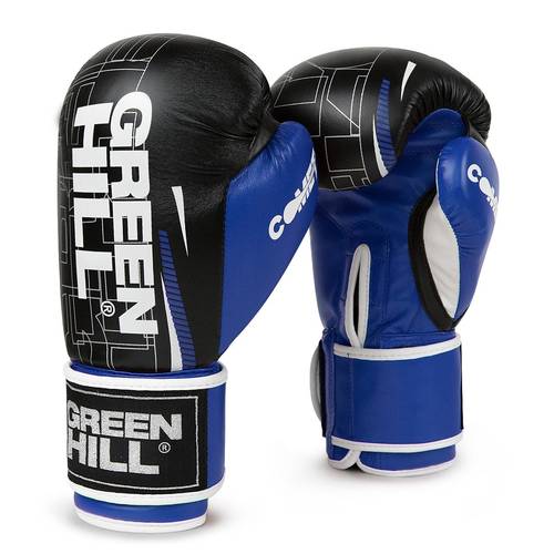 قفاز ملاكمة COMET-اسود وازرق-GREENHILL