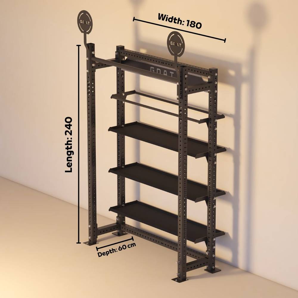 GOAT Storage Rack with Wall Ball