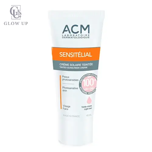 كريم واقي شمس ملون بحماية من الشمس SPF50 من ايه سي ام - 40 مل