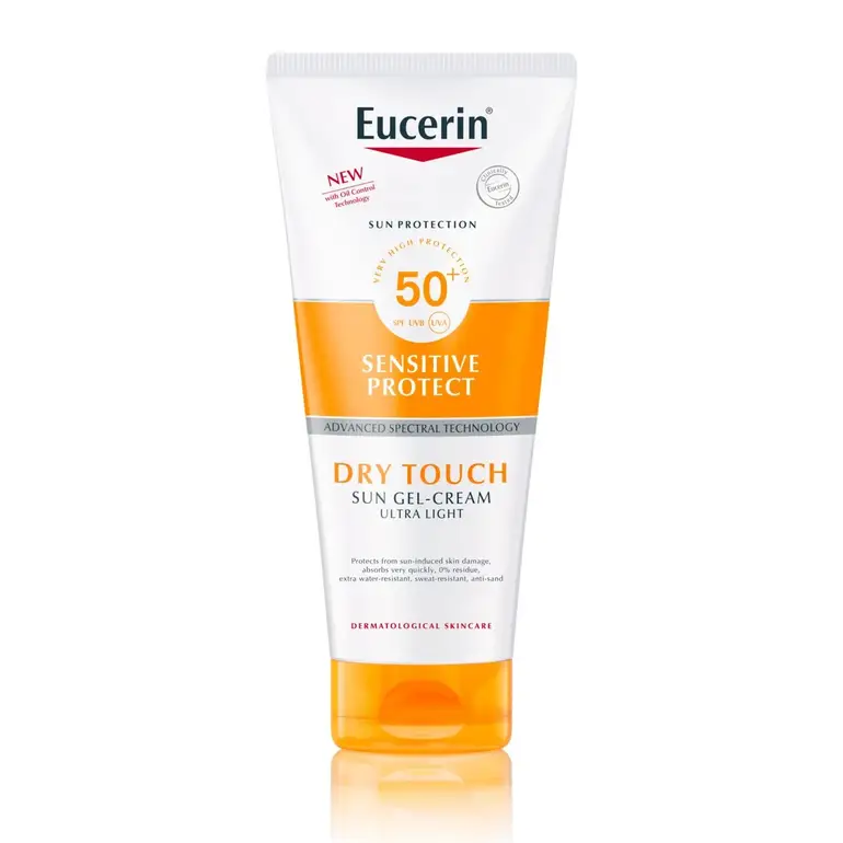 كريم جل لحماية البشرة الحساسة SPF50 من يوسرين - 200 مل