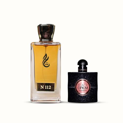 عطر فرنسي  112 مستوحاه من عطر بلاك أوبيوم75 مل 