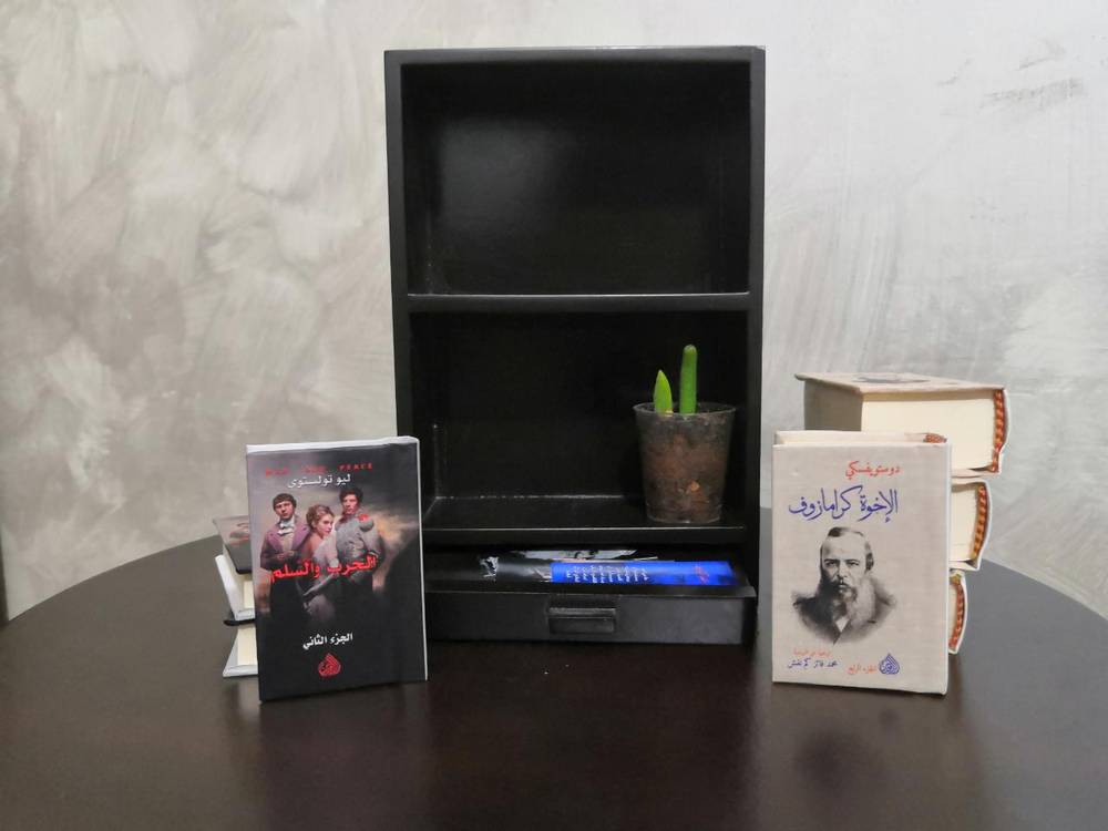 المكتبة الخشبية 