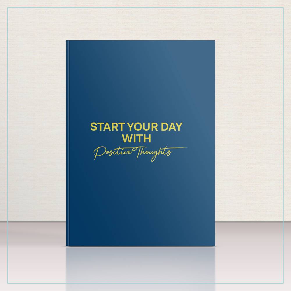 Start Your Day Notebook-Dark Blue