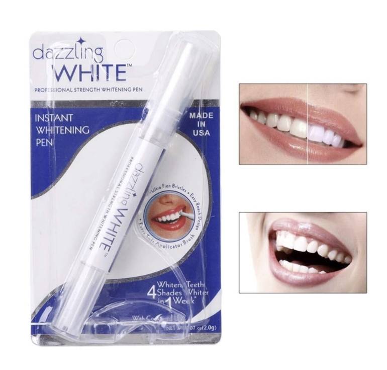 دازيلنج وايت قلم تبييض الأسنان الفوري أبيض 2جم
