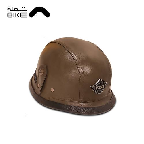 خوذة ربع طاقية جلد