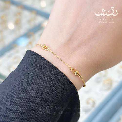 سوارة تيفاني مونيكا - ذهب عيار 21