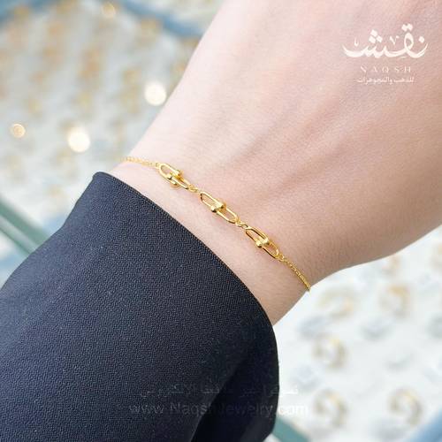 سوارة تيفاني فري سايز - ذهب عيار21