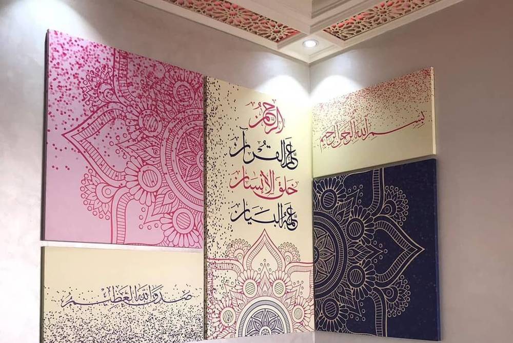 لوحات كانفس السعر بالمتر بدون فريم