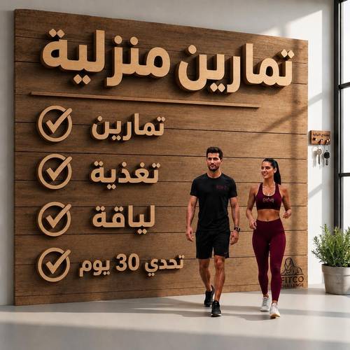 جدول منزلي بدون معدات