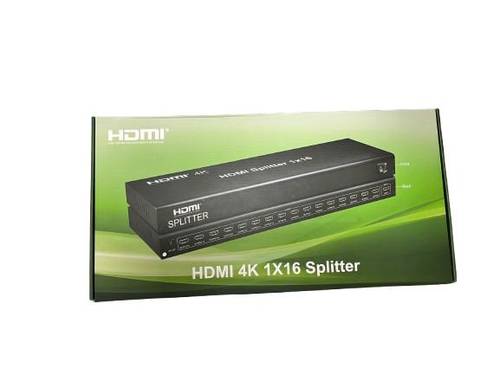 HDMI 4K 1x16 Splitter: Distribute 4K Video to 16 Displays