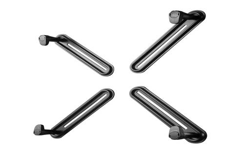Four-Arm Monitor Adapter Kit for Non-VESA Monitors, Facilitating Versatile Mounting Options