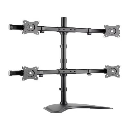 Quad Monitor desk mount  (13-27 inch)