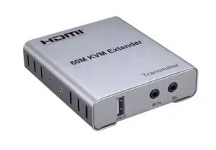 موسع HDMI حتى 60 مترًا مع دعم USB لنقل الإشارة بجودة عالية.