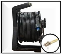 High-quality MM fiber optic reel for efficient medium-distance data transmission.