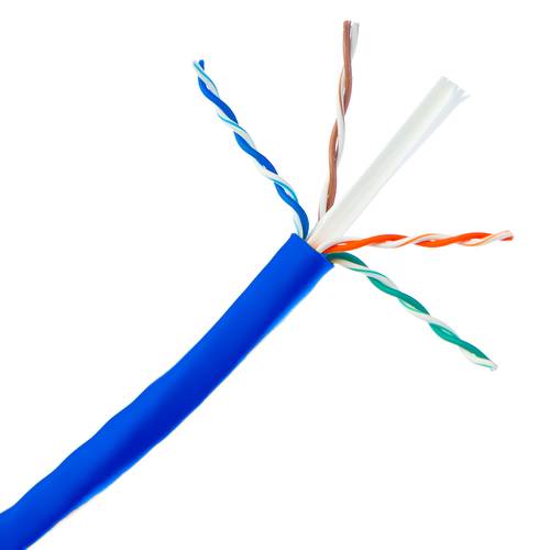 Cat6 cable roll blue color 305m