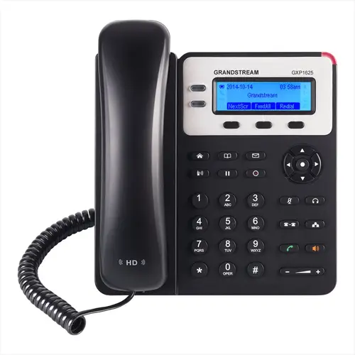 Grandstream GXP1620/1625 - Basic Desktop IP Phone with PoE, 3-Way Conferencing, 2 SIP Accounts