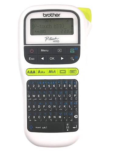 طابعة ملصقات معتمة Brother PT-H110