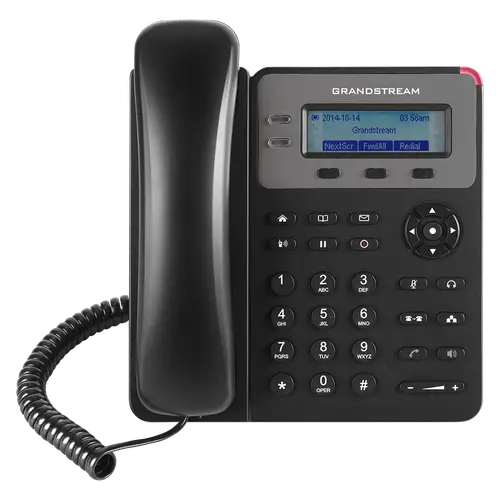 Grandstream GXP1610 - هاتف IP للأعمال الصغيرة مع منافذ بسرعة ميجابت، حساب SIP واحد، PoE متكامل