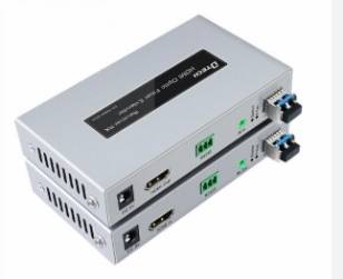HDMI over fiber extender for 20km lossless high-quality signal.