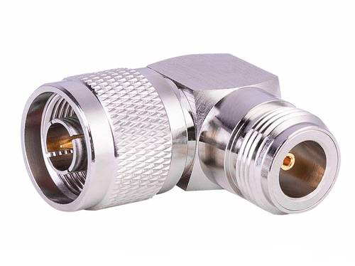 N-Type Male to Female Connector L-Shaped