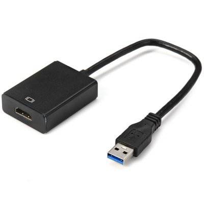 محول USB إلى HDMI - USB 3.0/2.0 إلى HDMI محول كبل فيديو بدقة 1080 بيكسل