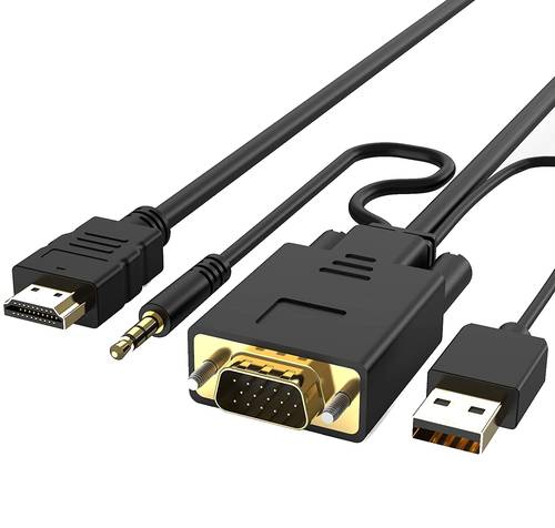VGA TO HDMI CABLE 1.5m